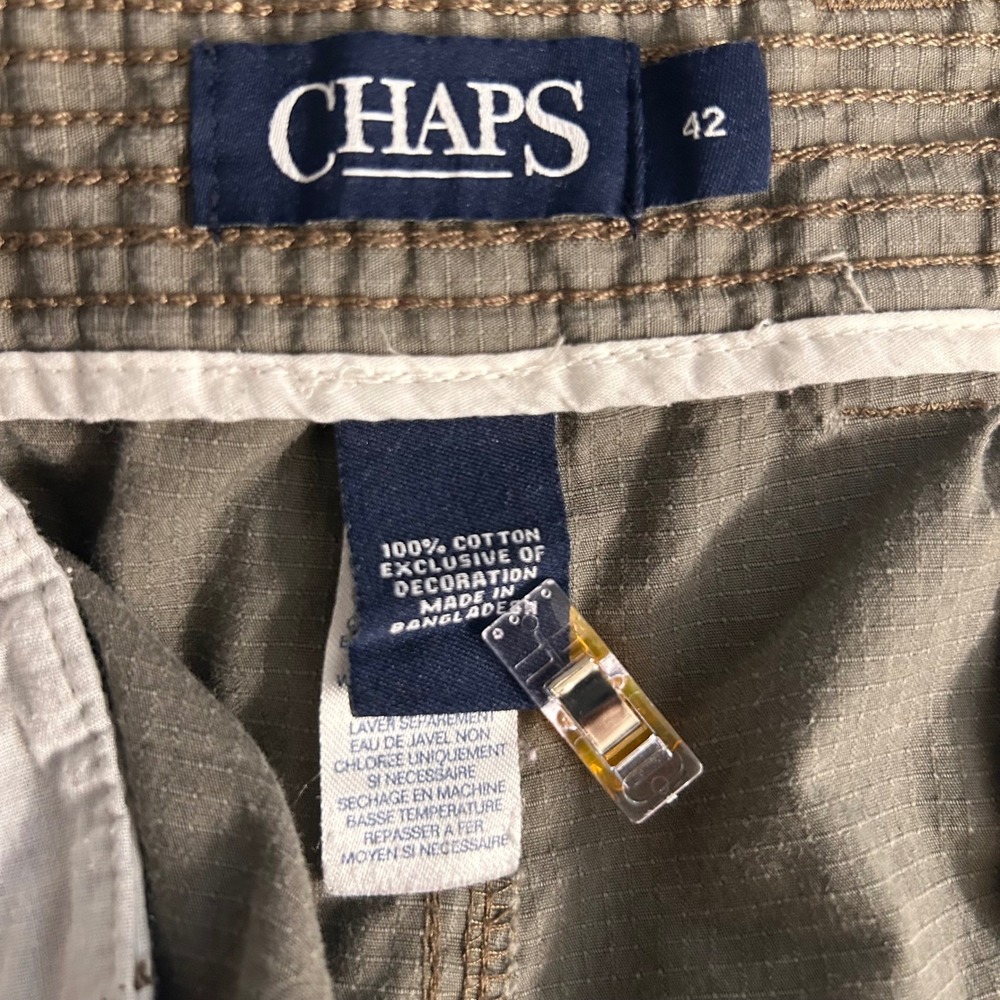 Chaps‎ Cargo Shorts 42 Ripstop - Picture 7 of 16